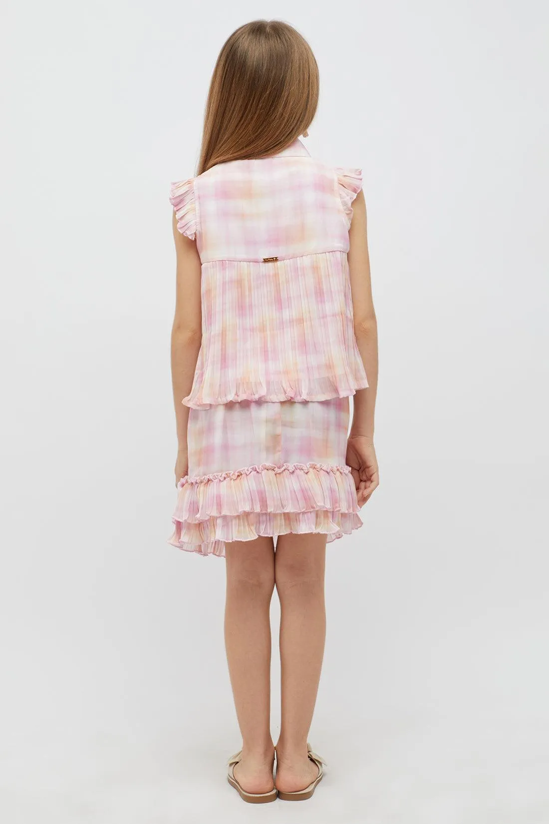 One Friday Pink Check Shirt