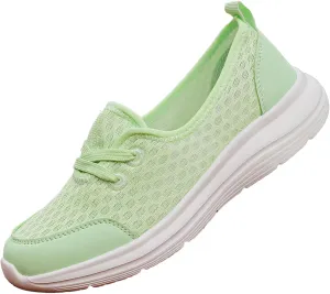 Orthopedic Shoes for Women Wide Width Women's Soft Sole Mesh Comfort Orthopedic Shoes Women Arch Support Orthotic Shoe Walking Slip On Diabetic Foam Sneaker Casual Comfortable Walking Sneakers