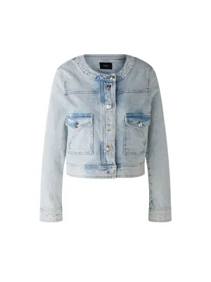 Oui Jacket Blue Denim
