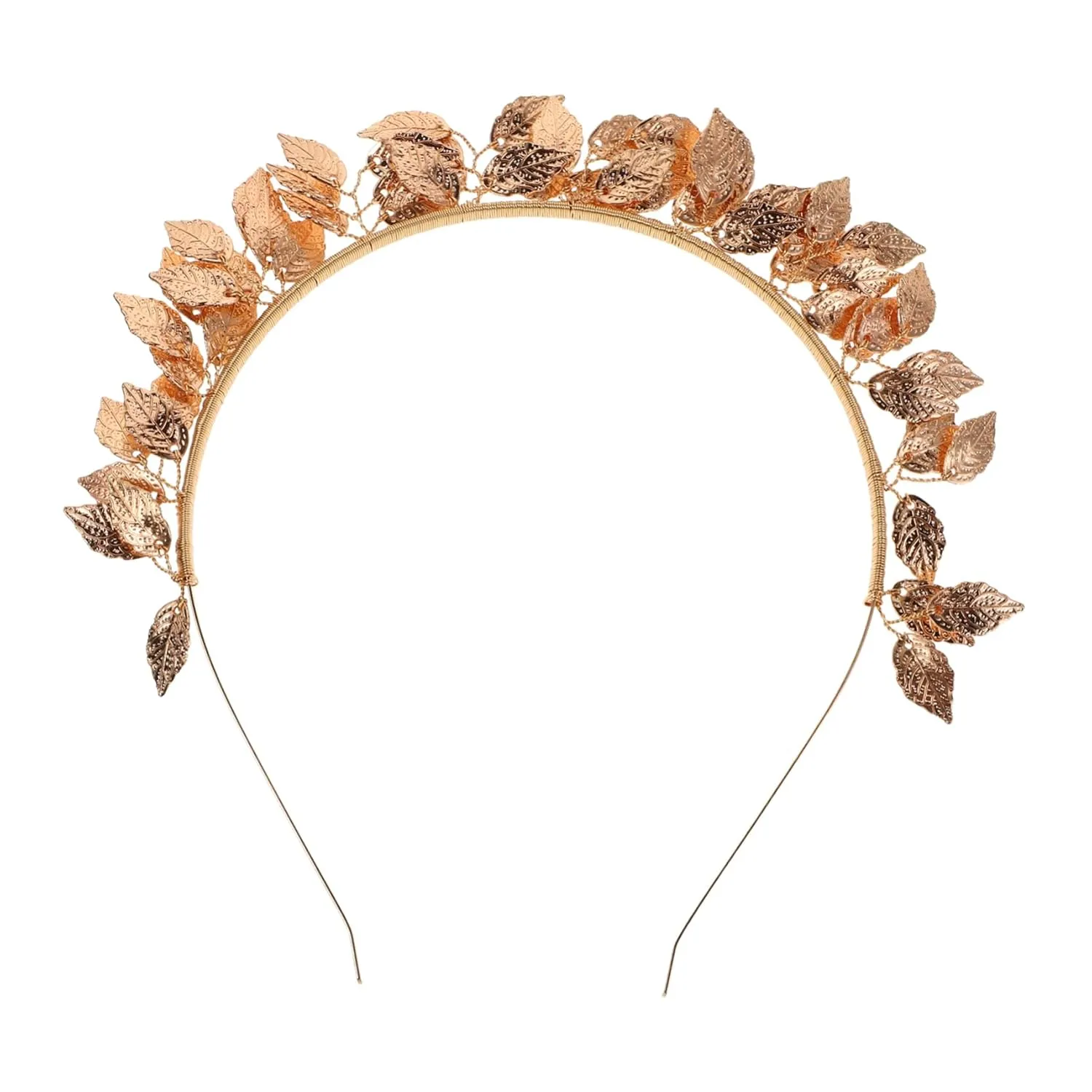 PartyKindom Elegant Wedding Tiara Crown Goddess Headpiece Bridal Decorations Hair Hoops for Women