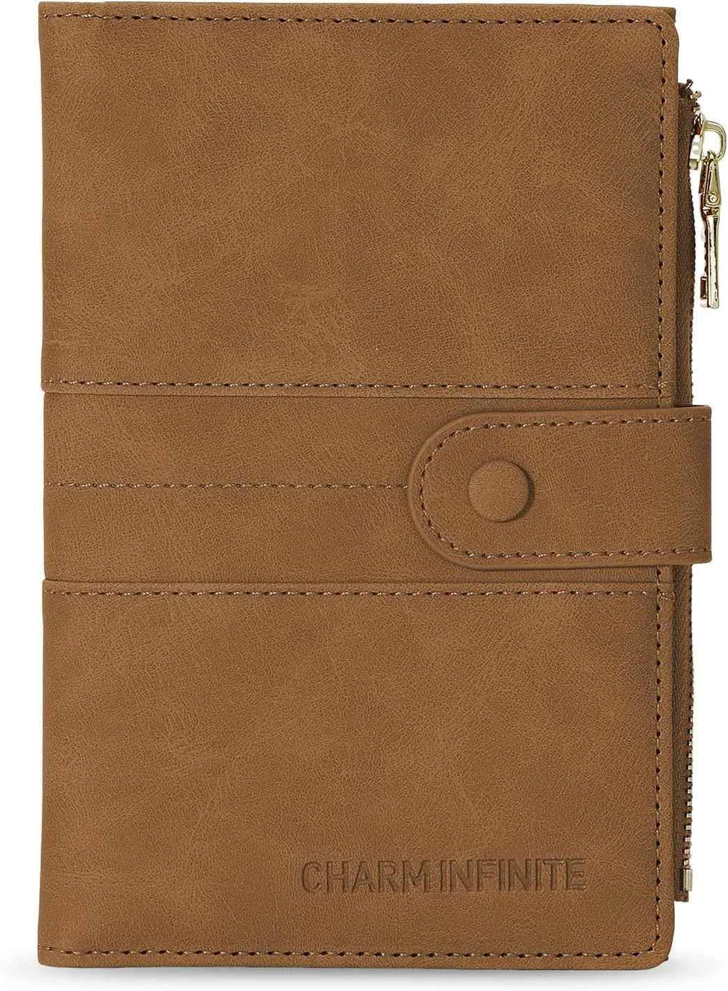 Passport Holder for Women Men Slim RFID Blocking Travel Passport Cover Wallet Purse with Zipper Pocket and Vaccine Card Slot