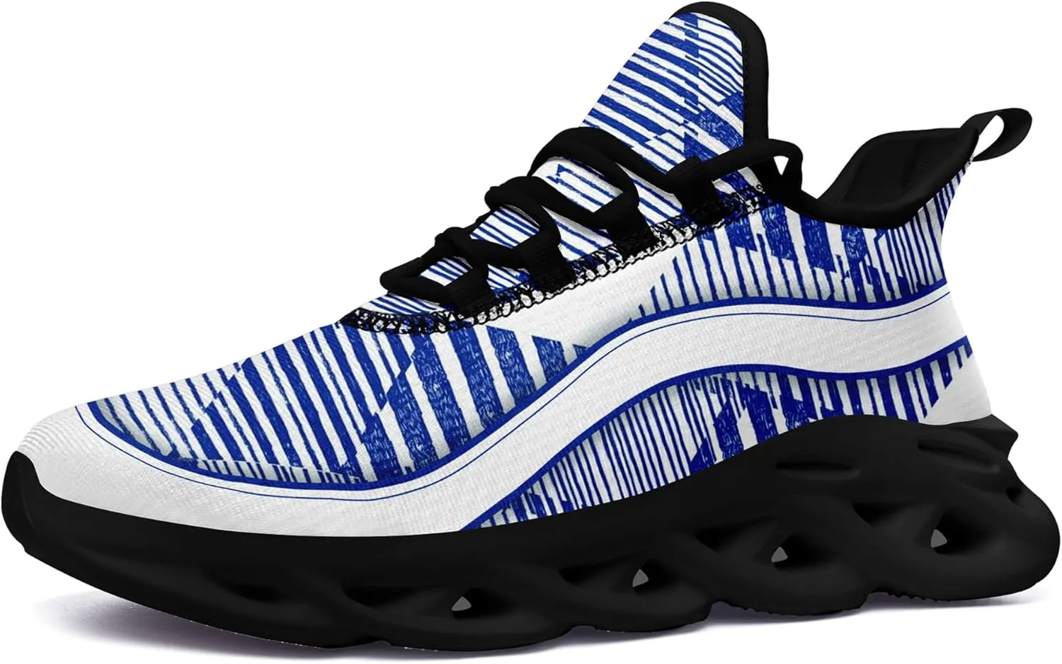 Personalized Men's Running Shoes, Customizable Non-Slip Gym Sneakers for Women Workouts Walking Tennis Daily Use