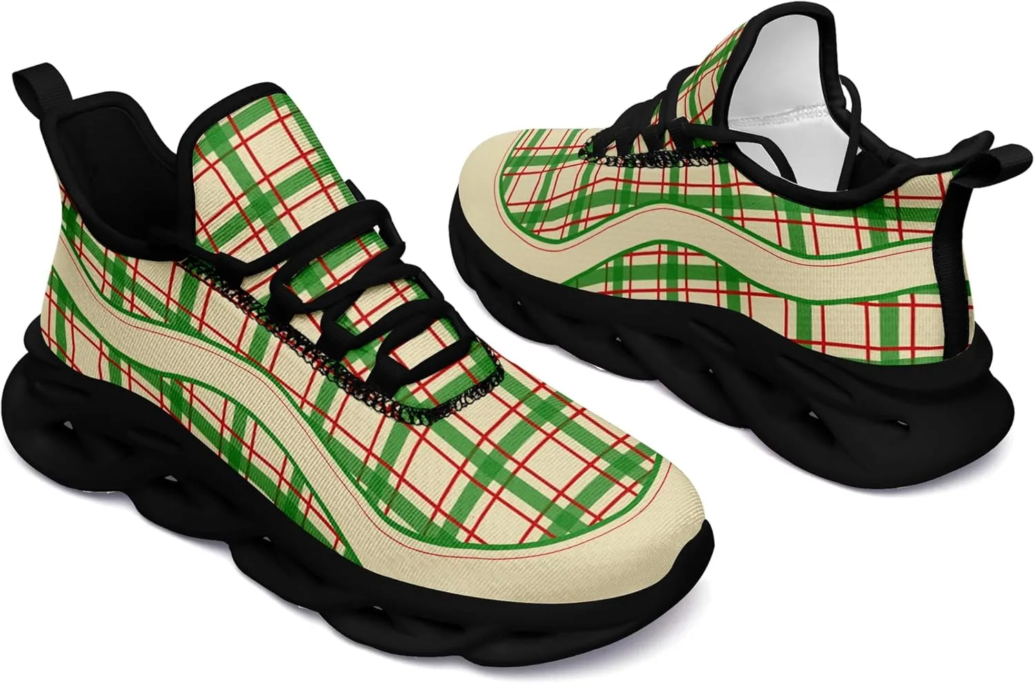 Personalized Men's Running Shoes, Customizable Non-Slip Gym Sneakers for Women Workouts Walking Tennis Daily Use