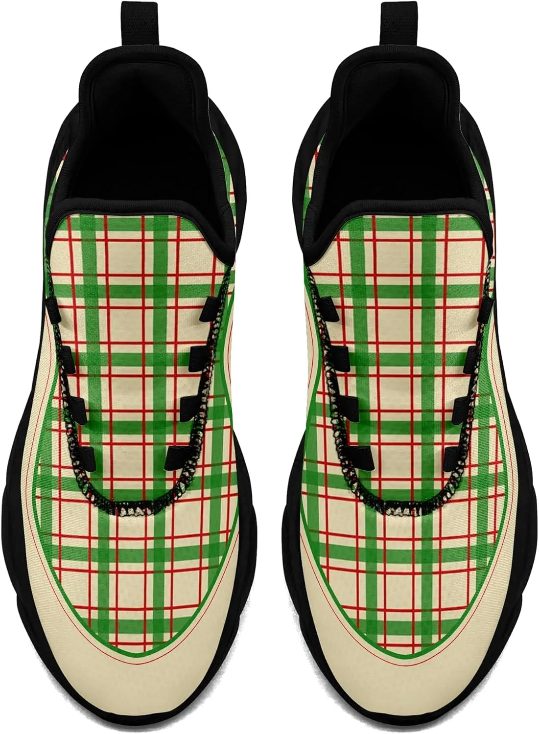 Personalized Men's Running Shoes, Customizable Non-Slip Gym Sneakers for Women Workouts Walking Tennis Daily Use