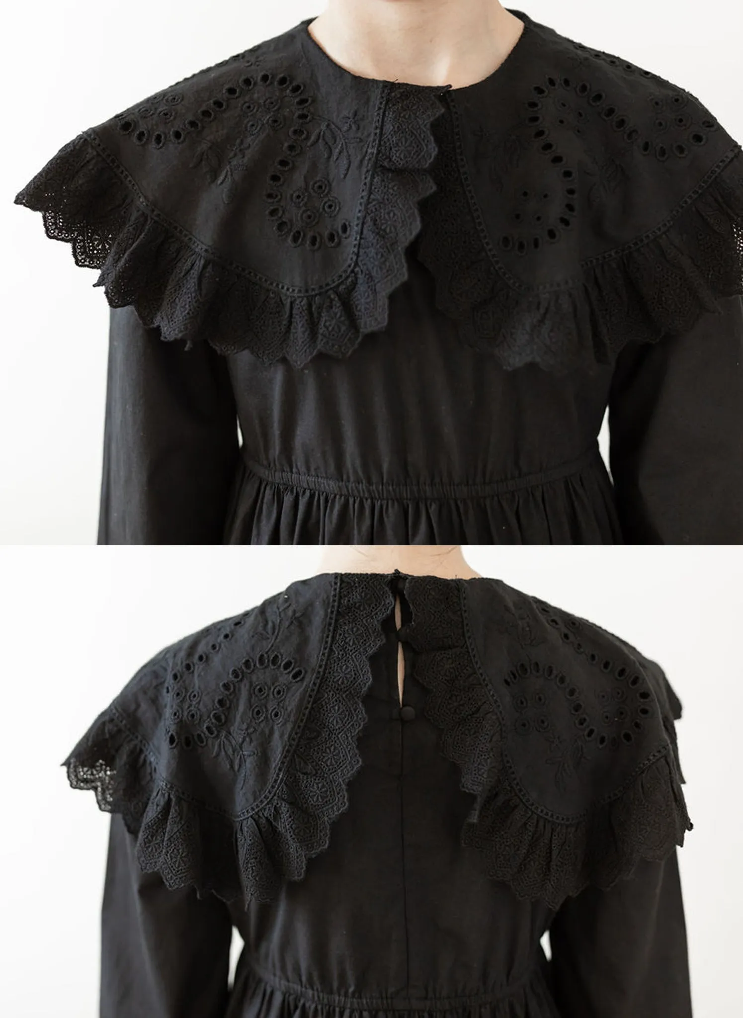 Petite Amalie Peter Pan Collar Dress