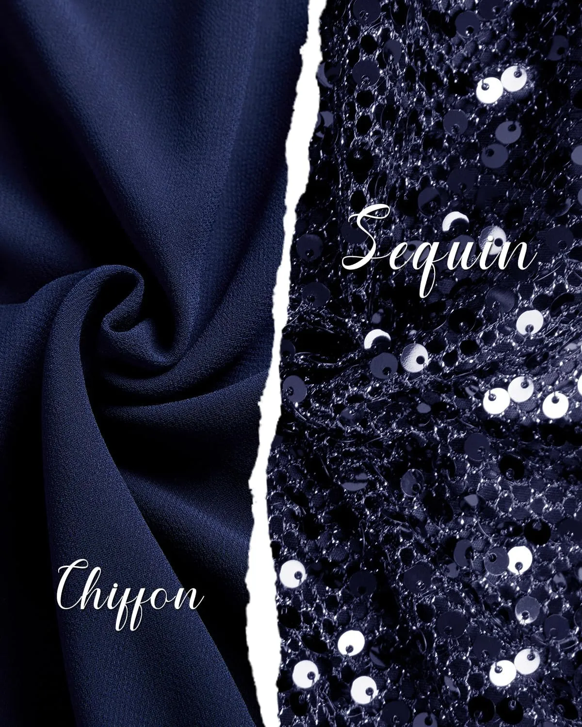Pinup Fashion Women Plus Size Formal Dresses - Sequin Evening Gowns Wedding Guest Prom Long Dress