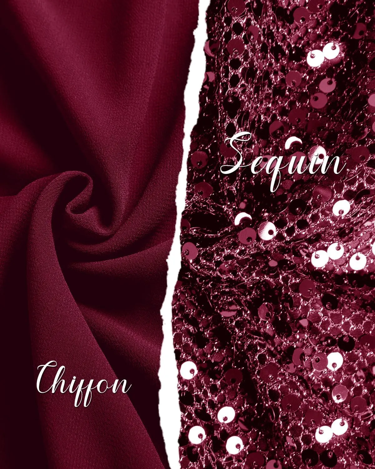Pinup Fashion Women Plus Size Formal Dresses - Sequin Evening Gowns Wedding Guest Prom Long Dress