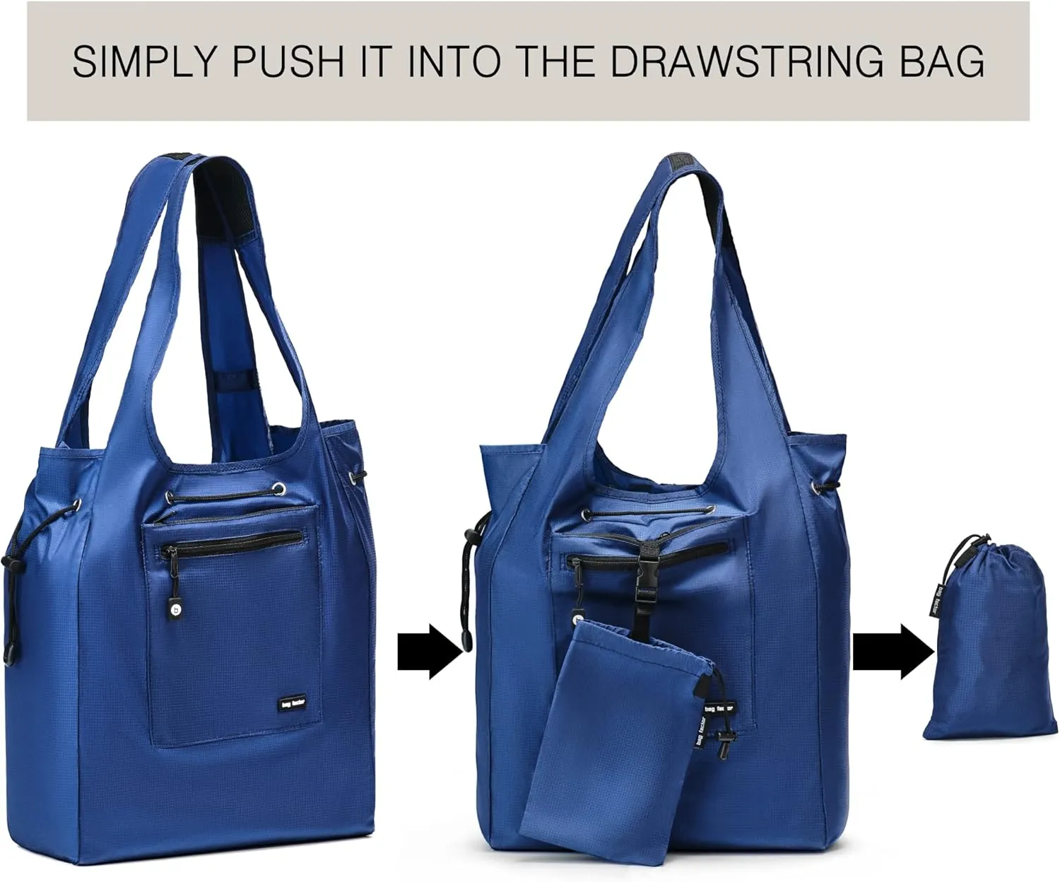 Premium Reusable Grocery Bag  Bag Factor Heavy Duty Foldable Shopping Bag Tote