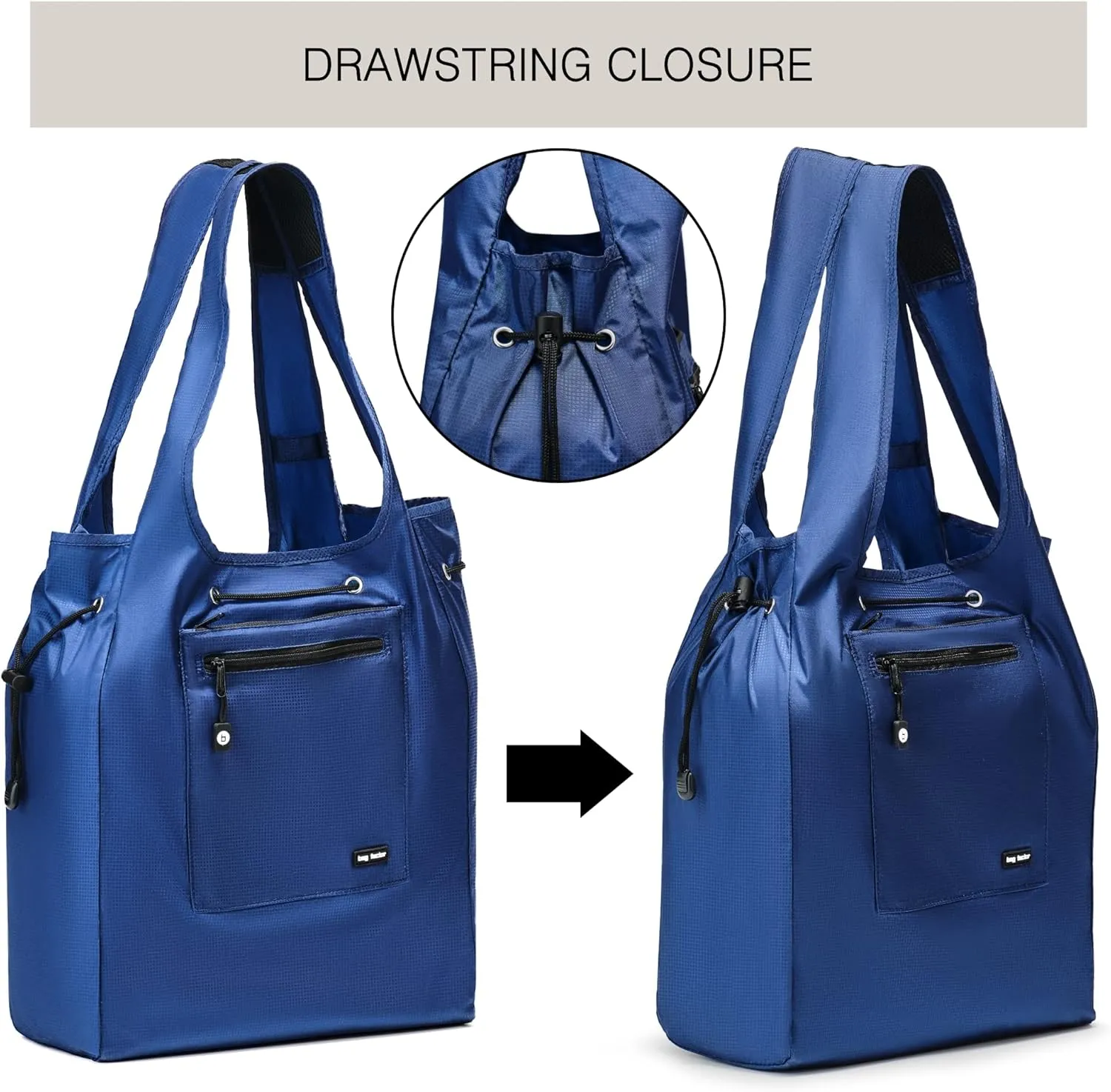 Premium Reusable Grocery Bag  Bag Factor Heavy Duty Foldable Shopping Bag Tote