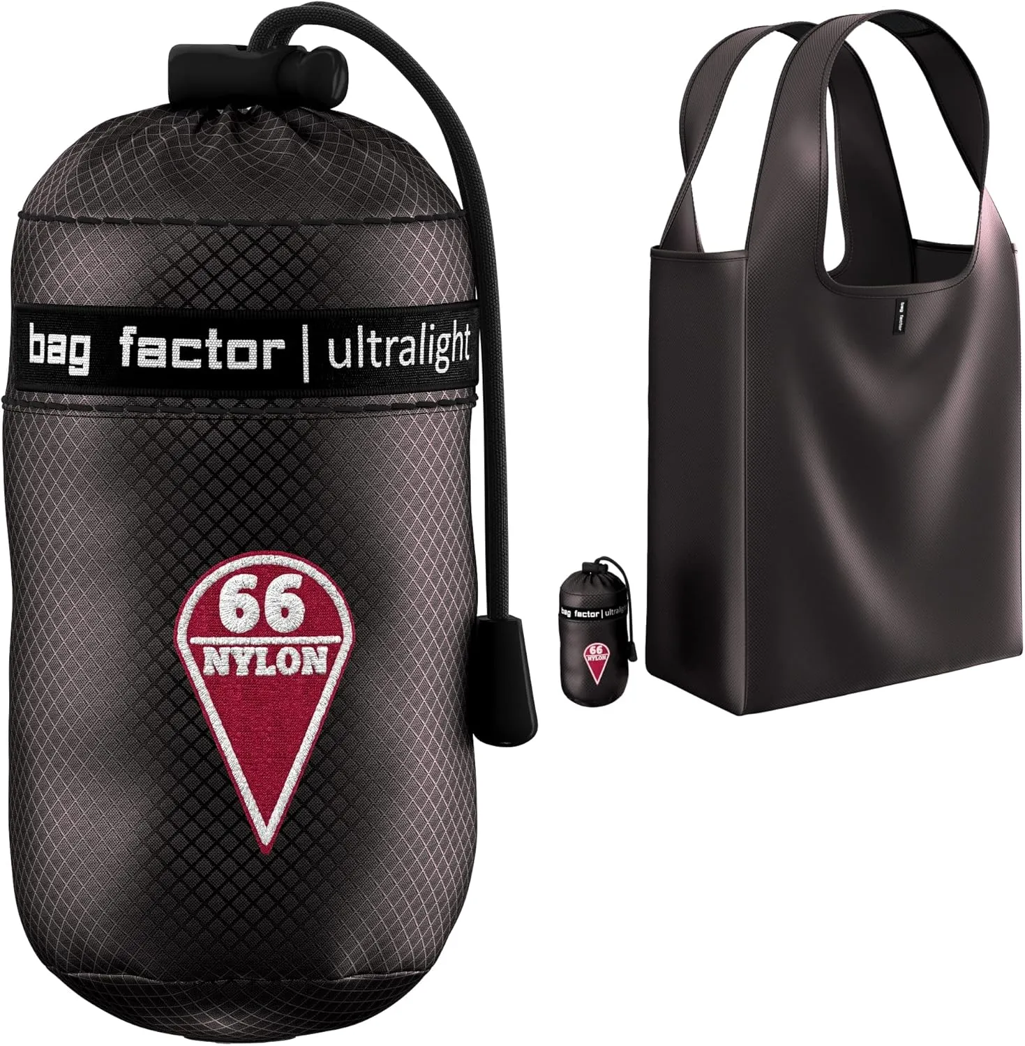 Premium Reusable Grocery Bag  Bag Factor Heavy Duty Foldable Shopping Bag Tote