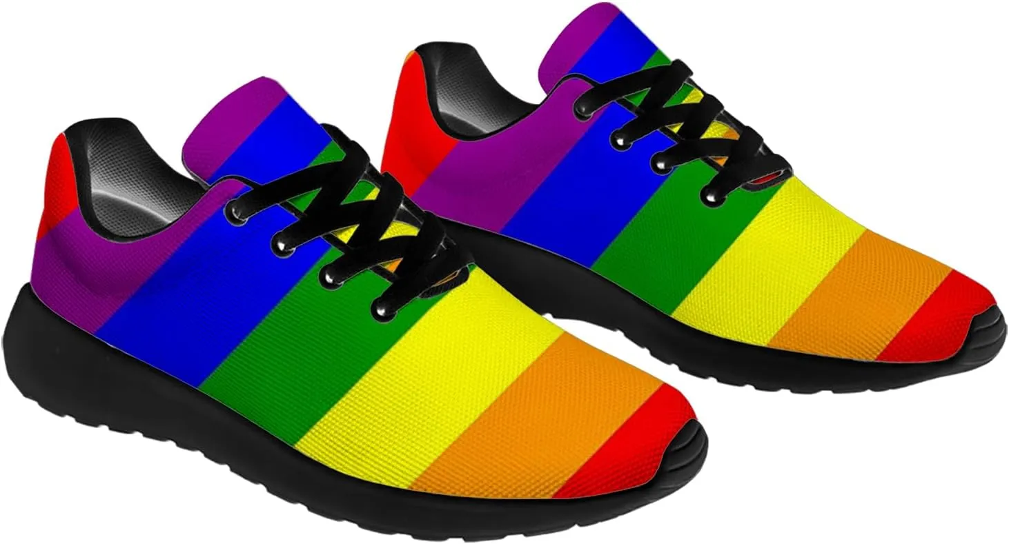 Pride Shoes Women's Men's Running Tennis Shoes Fashion Sneakers Gifts for Women Men