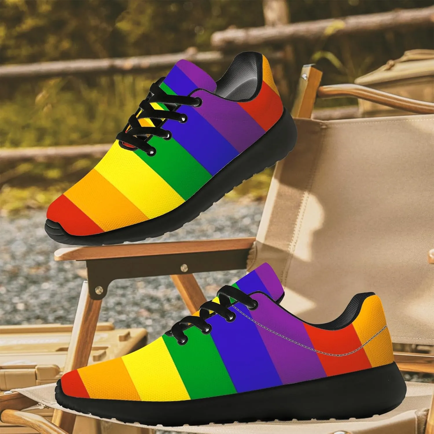 Pride Shoes Women's Men's Running Tennis Shoes Fashion Sneakers Gifts for Women Men