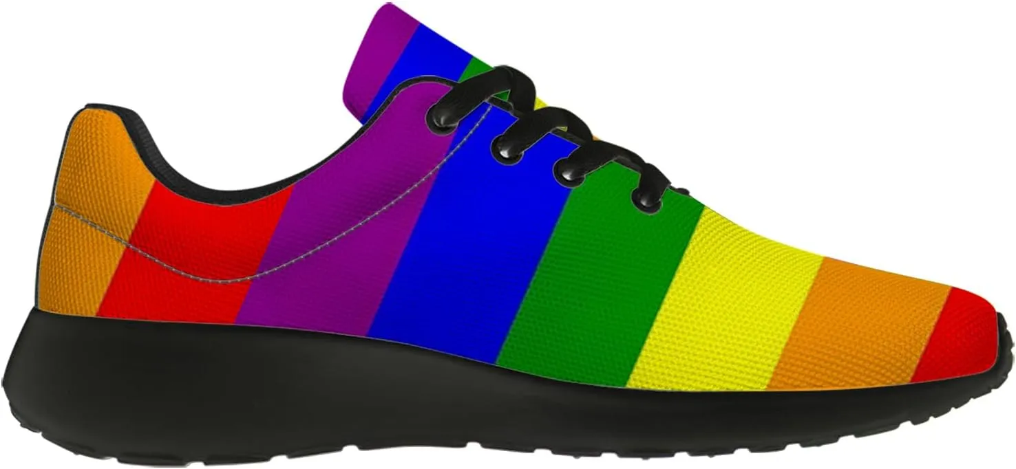 Pride Shoes Women's Men's Running Tennis Shoes Fashion Sneakers Gifts for Women Men
