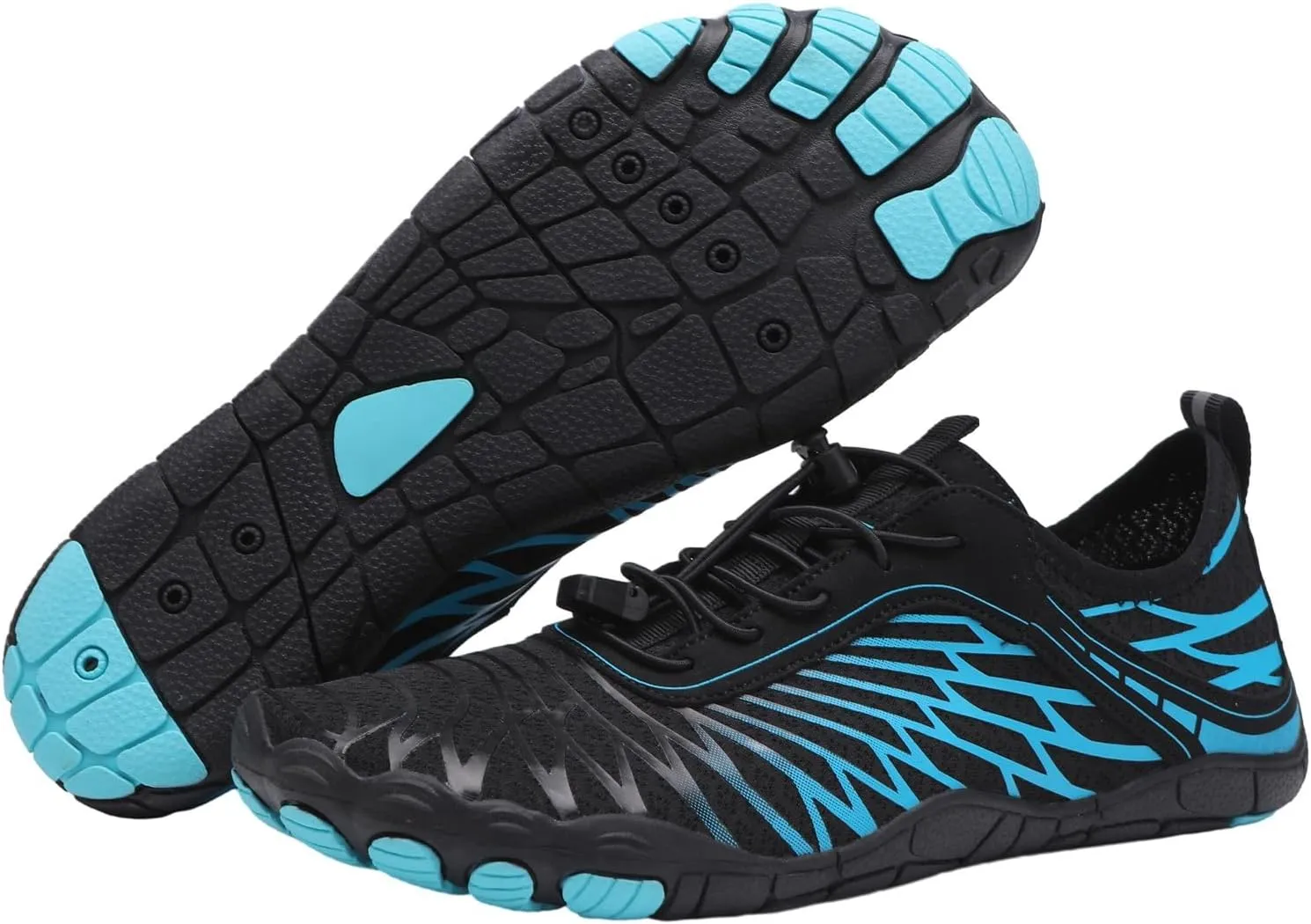 Pro Hike Barefoot Shoes for Women Men with Wide Toe Box, Healthy & Non-Slip Breathable Footwear Barefoot Shoes Beach Pool Swim Surf Hiking Walking Shoes