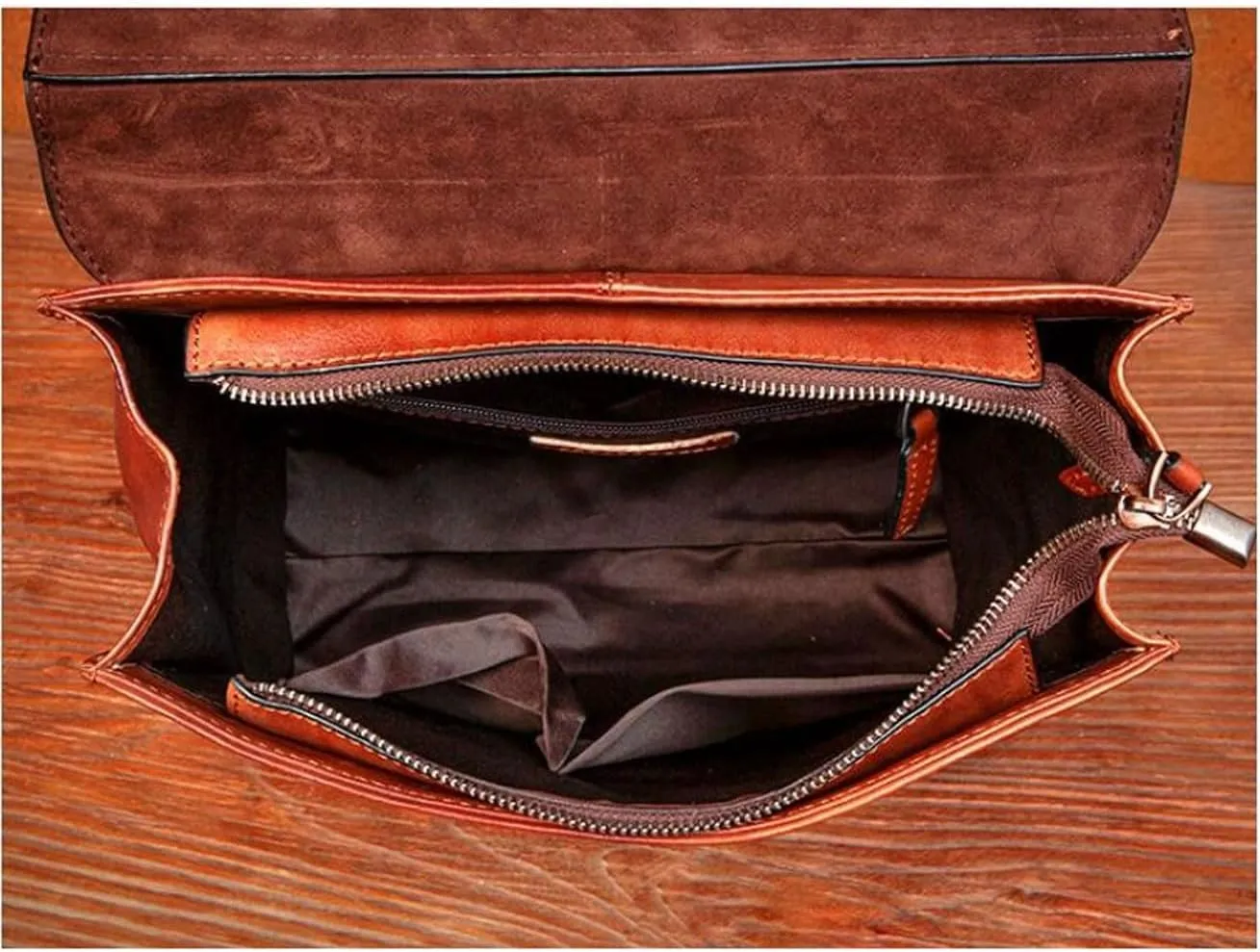 Retro Backpacks Mens Genuine Leather Laptop Bags Luggage Travel Bags Computers Bags Briefcases Casual Daypack