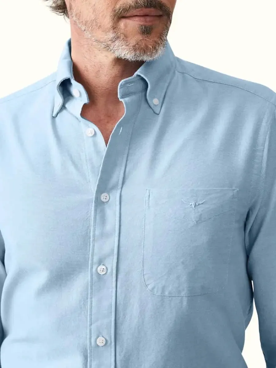 RM WILLIAMS Collins Oxford Button Down Shirt - Men's - Blue