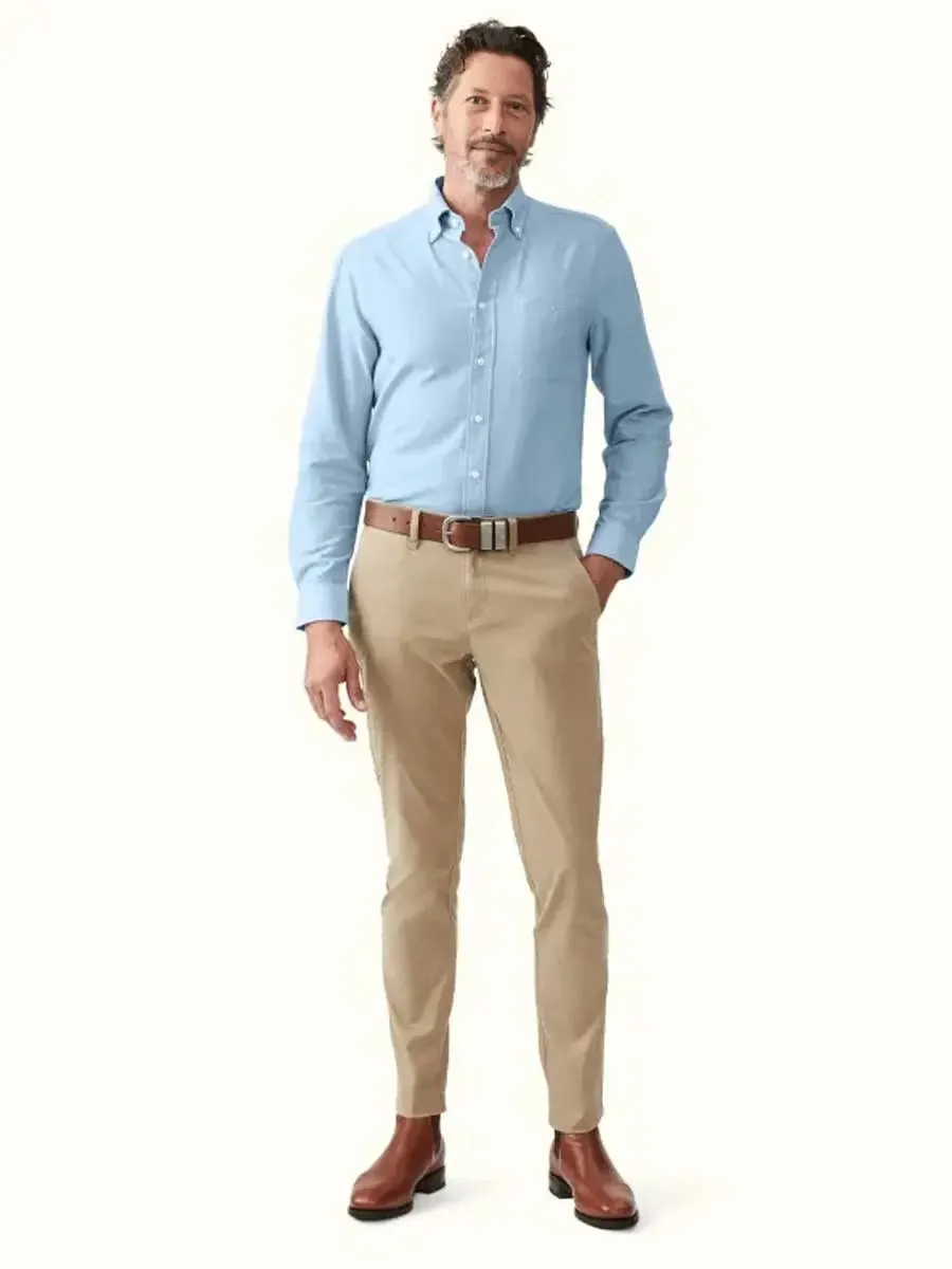 RM WILLIAMS Collins Oxford Button Down Shirt - Men's - Blue