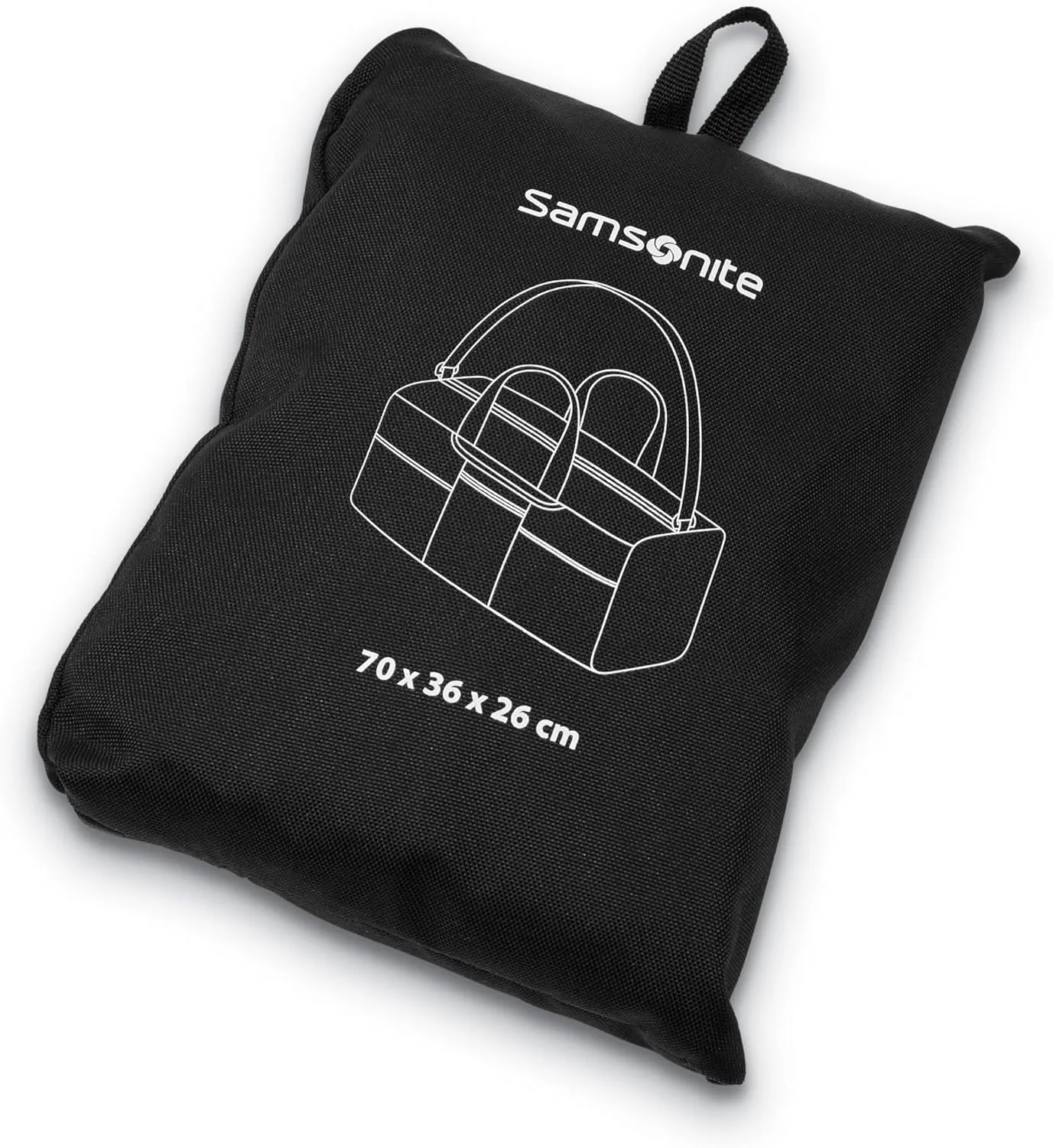 Samsonite Foldaway Packable Duffel Bag, Black, Extra Large
