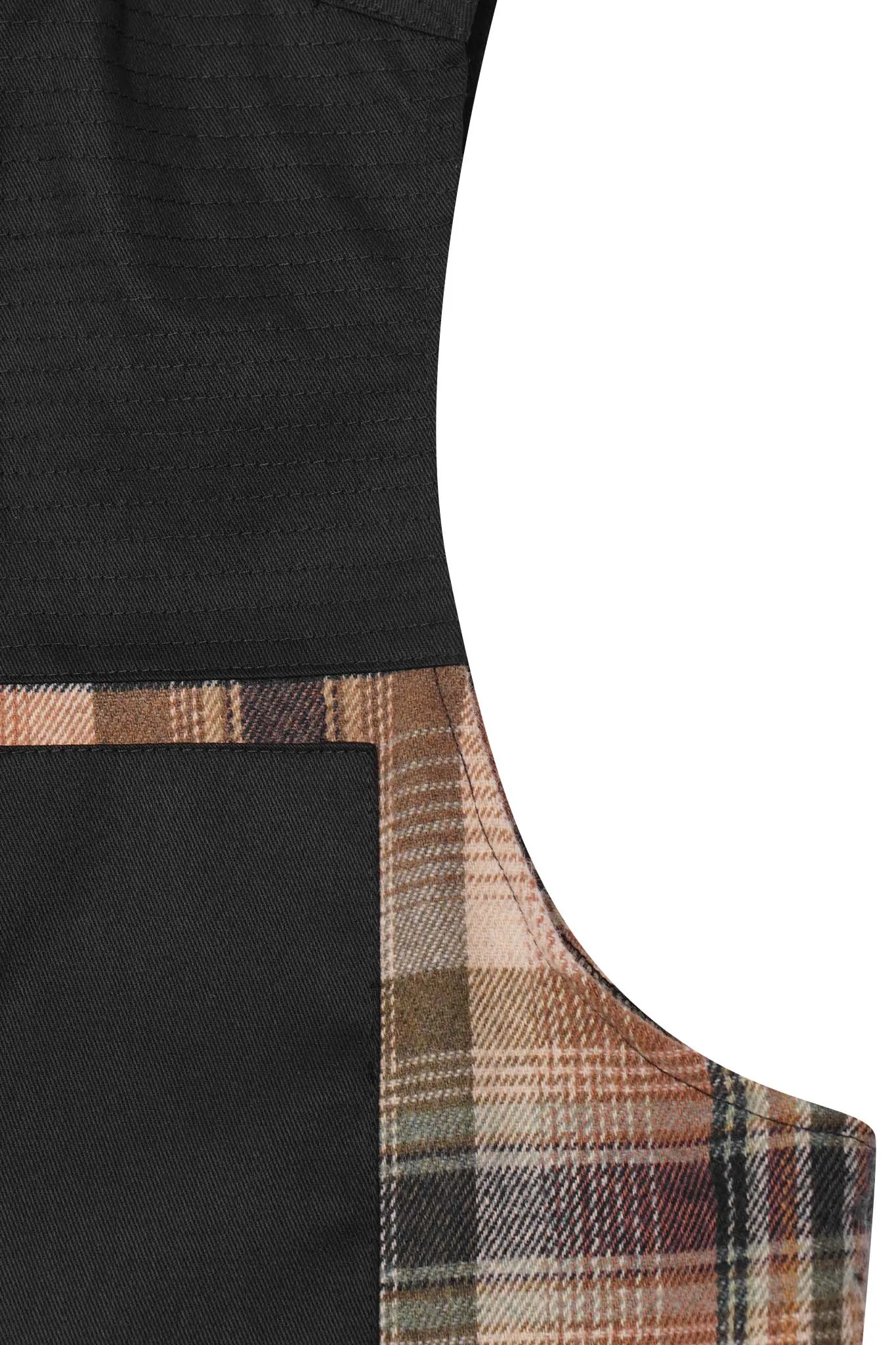 SHINOBI VEST IN APACHE PLAID