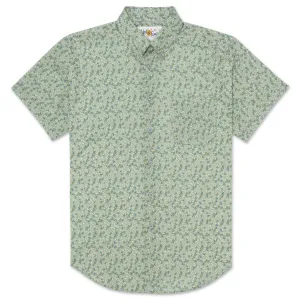 Short Sleeve Easy Shirt - Nuts & Berry -Blue