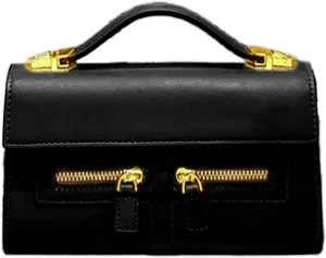 Shoulder Bags Purses Handbags for Women with 2 Removable Straps Top Handle Satchel Ladies Vintage Crossbody Bags (Black)