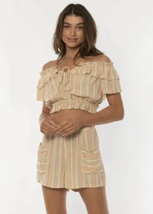 Sierra Off Shoulder Woven