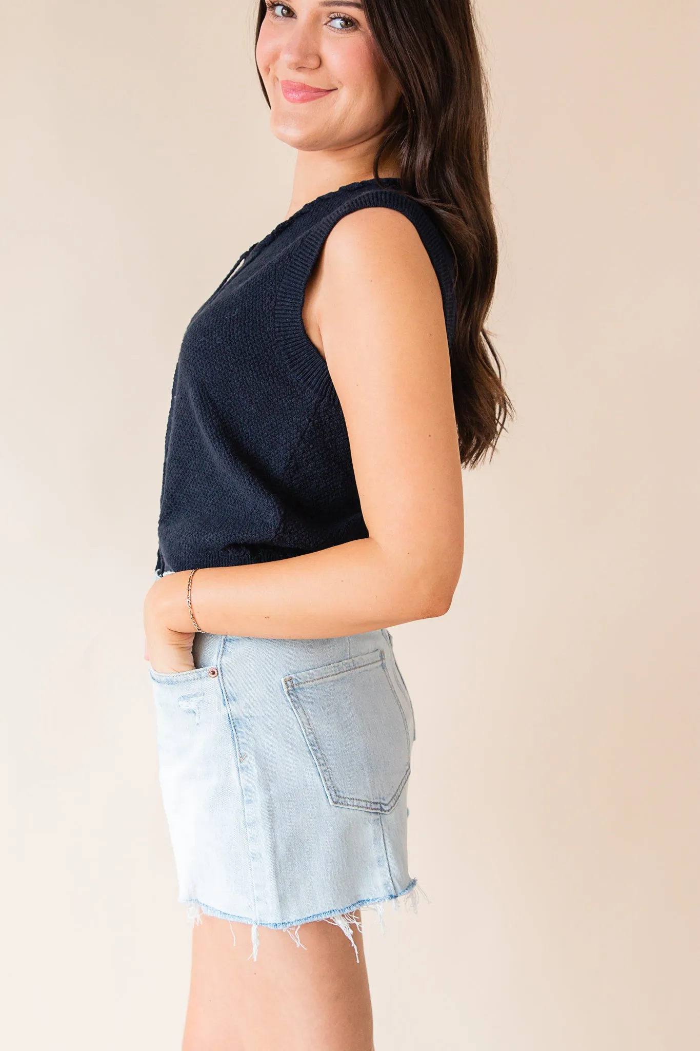 Skylar Tie Vest