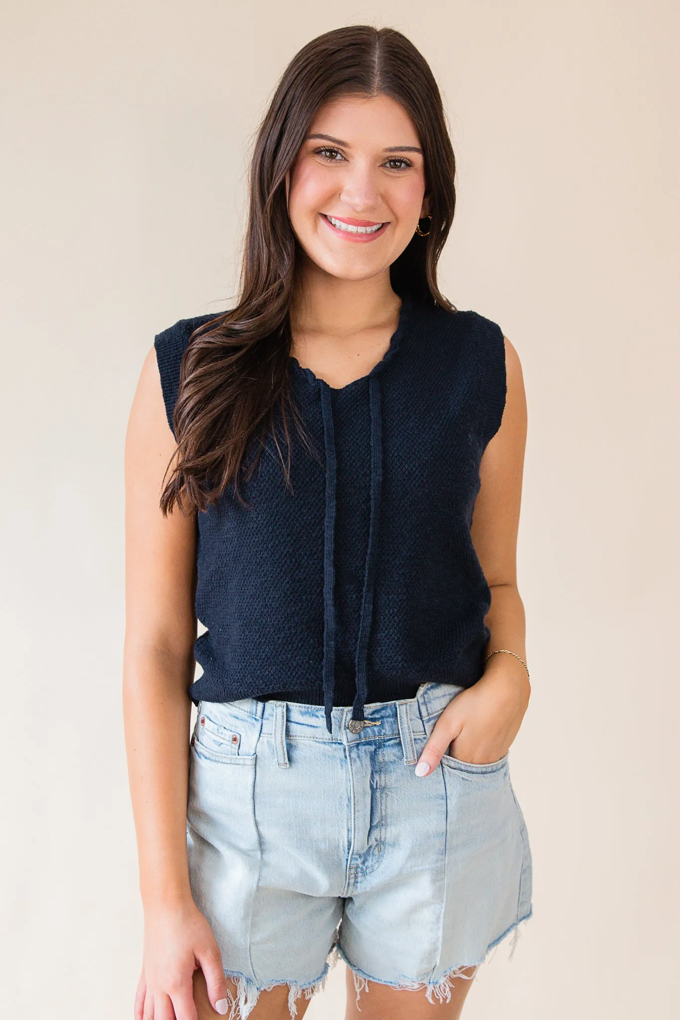 Skylar Tie Vest