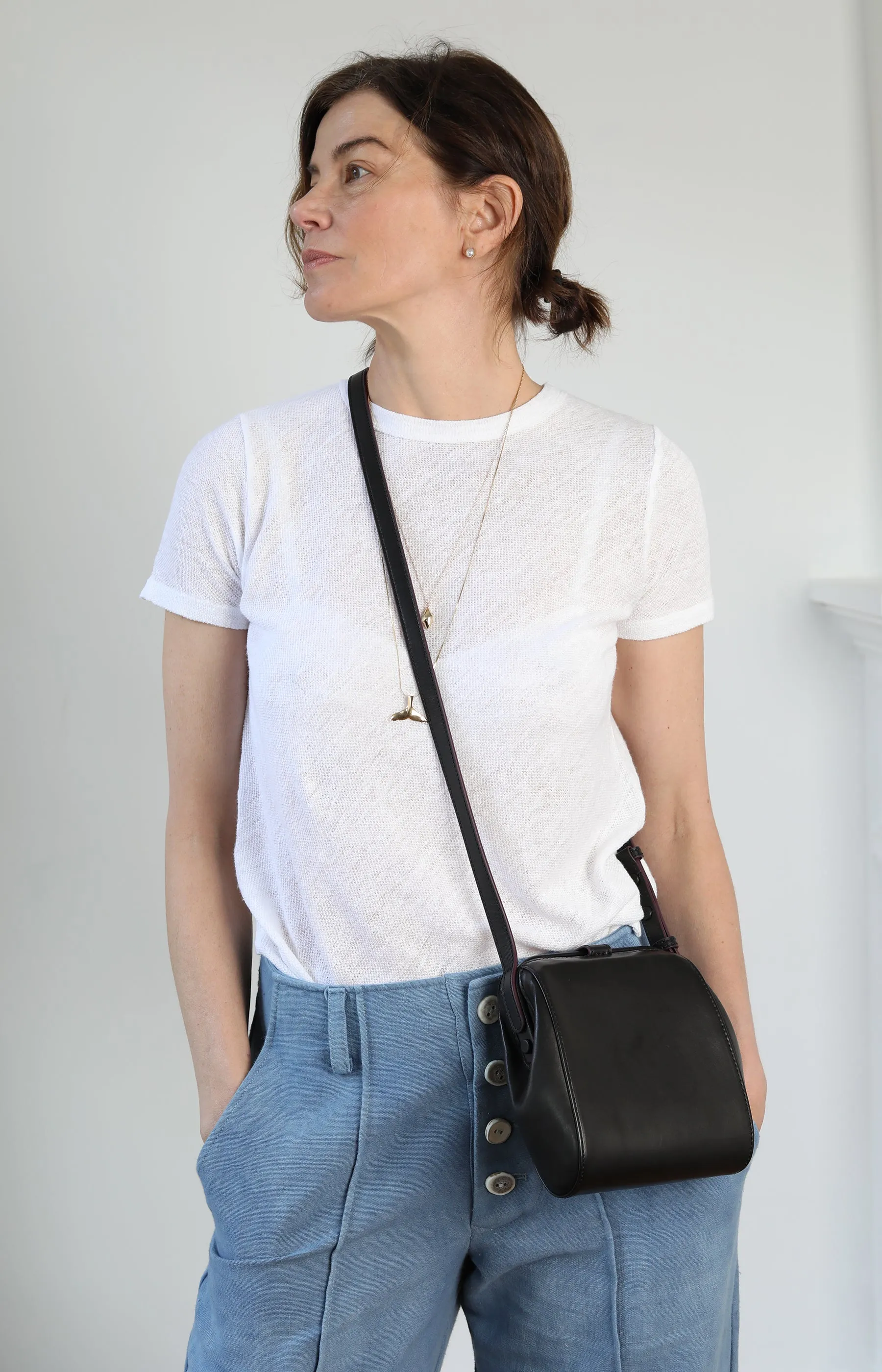 Small Black Medicine Bag