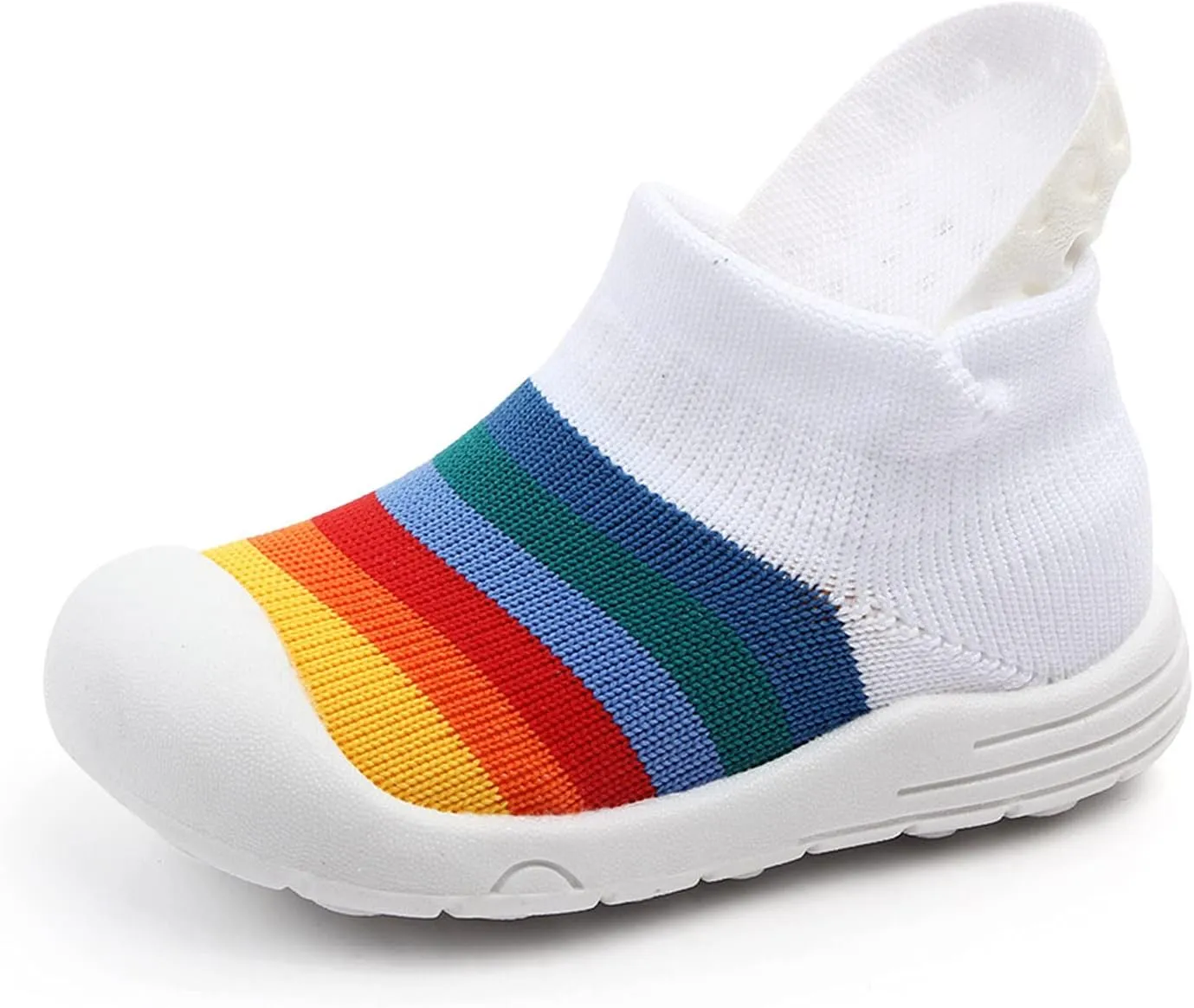 Sock Shoes Toddler,0-3 Years Newborn Boys Girls Cartoon Fleece Warm The Floor Socks Non Slip Prewalker Shoes