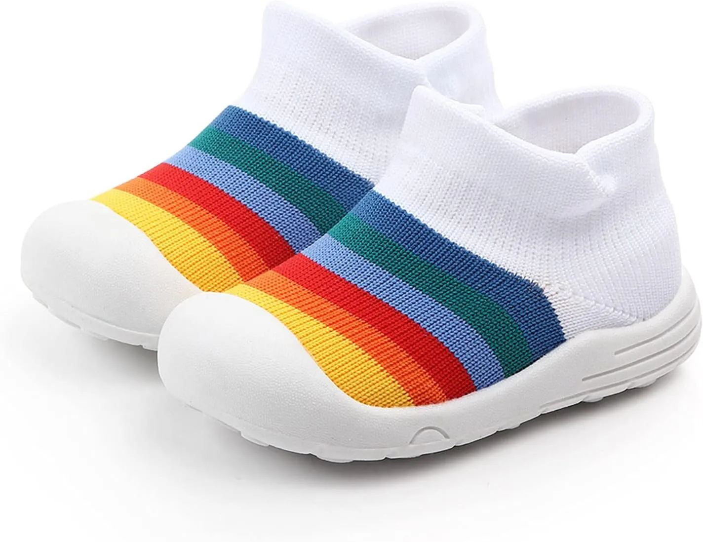 Sock Shoes Toddler,0-3 Years Newborn Boys Girls Cartoon Fleece Warm The Floor Socks Non Slip Prewalker Shoes