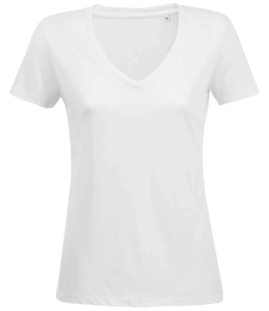 SOL'S Motion V Neck T-Shirt (Ladies)