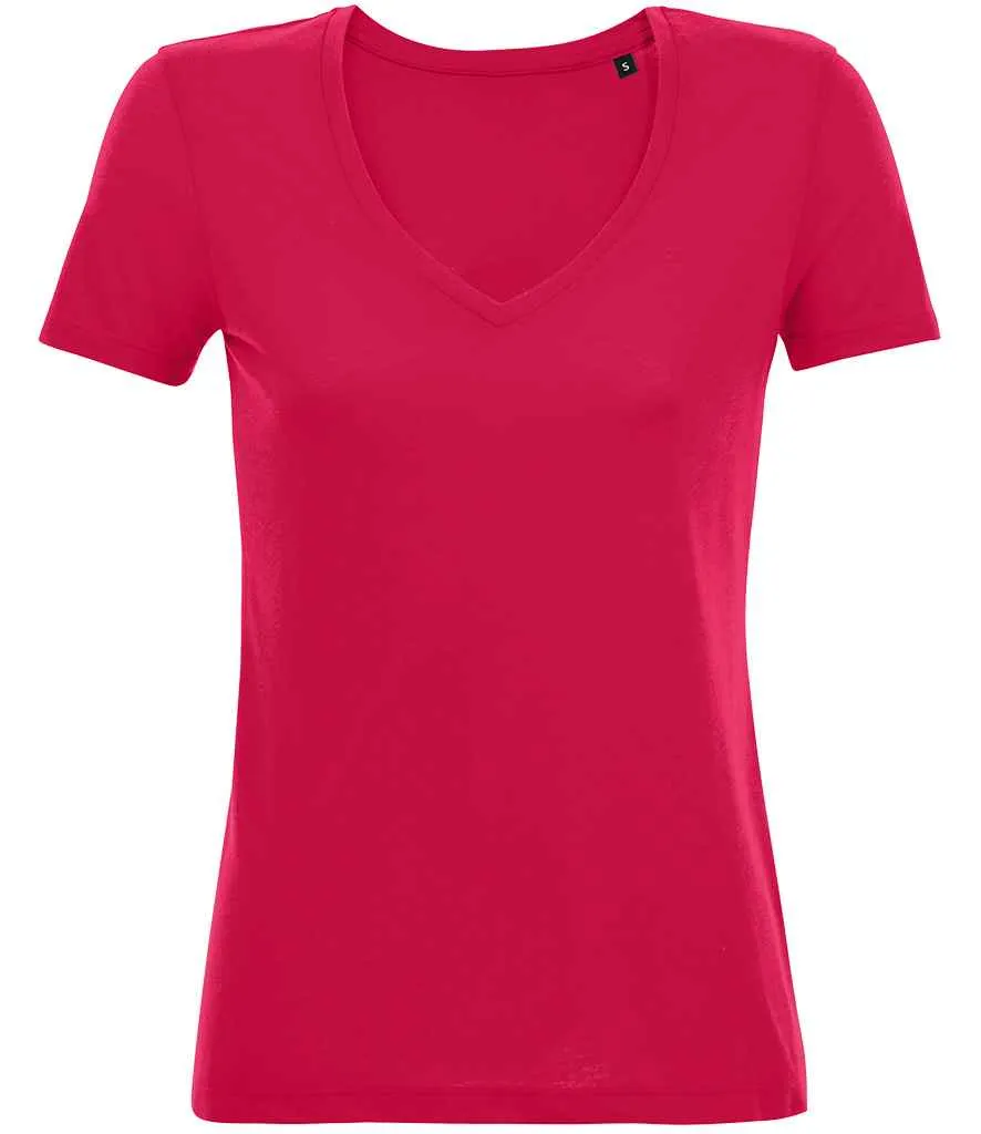 SOL'S Motion V Neck T-Shirt (Ladies)