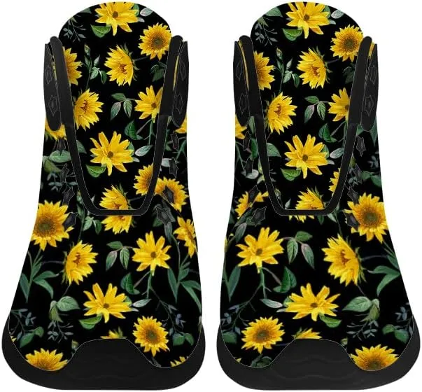 Sunflower Shoes for Men Women High Top Sneakers Casual Shoes Gifts for Girlfriend Boyfriend