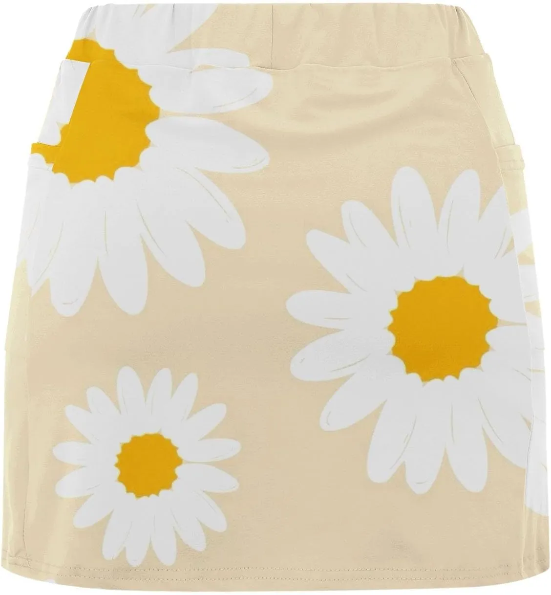 Tennis Golf Skorts for Women with Pockets Leaves Print Plus Size Skorts 2025 Summer High Waist Athletic Skirts