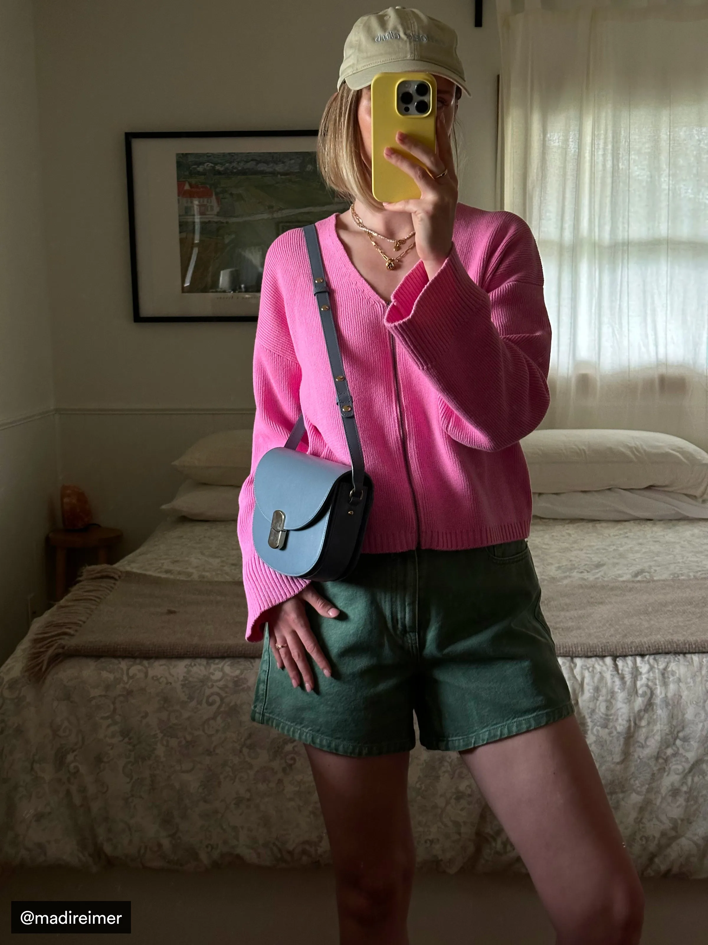 The Bell Sleeve Zip Up Sweater in Orchid