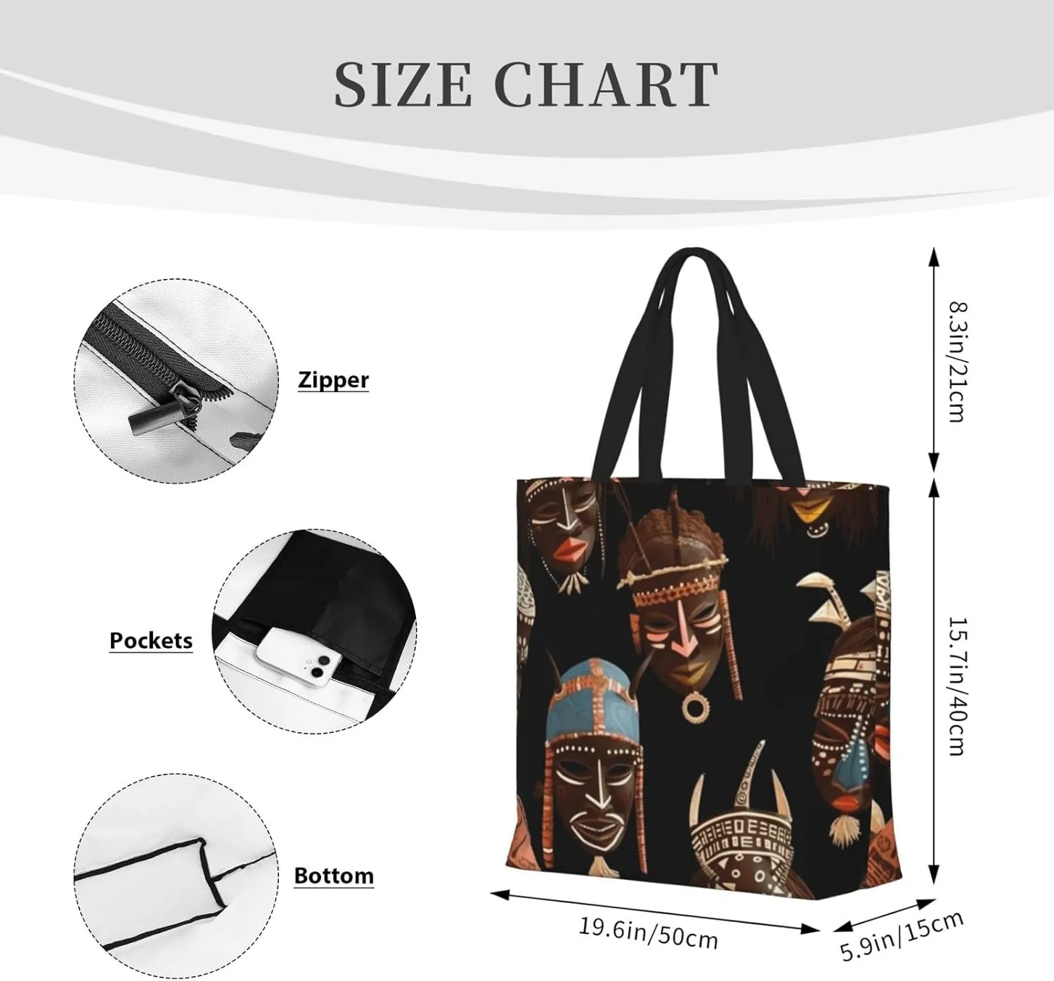 Tote Bag for Women Reusable Grocery Bags Aircraft Fighter Jets Tote Bag with Inner Pocket Travel Tote for Shopping