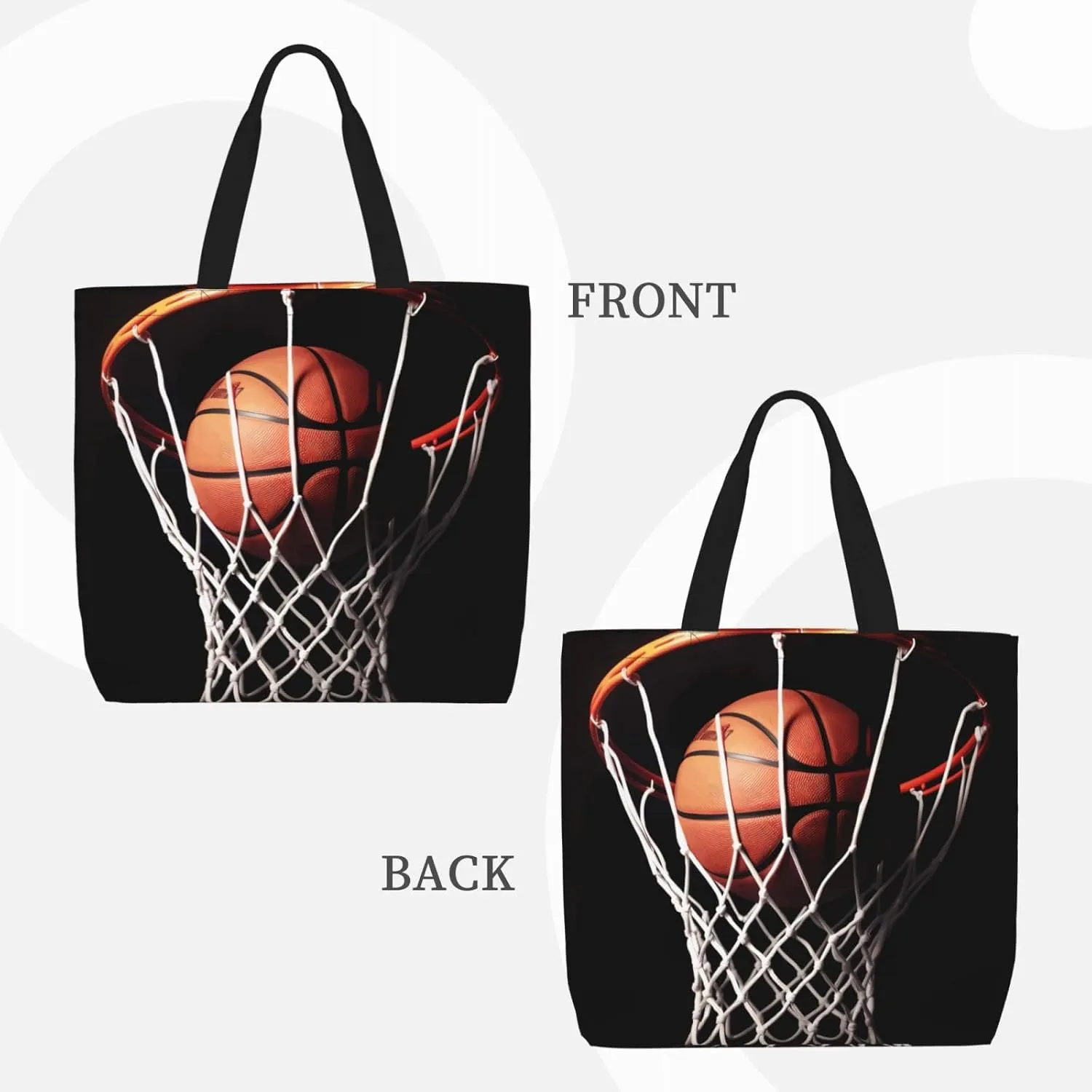 Tote Bag for Women Reusable Grocery Bags Beautiful Butterfly Tote Bag with Inner Pocket Travel Tote for Shopping