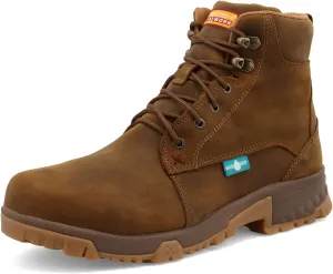 Twisted X Men's 6" Work Boot, Moc Toe with CellStretch