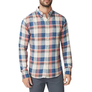 Washed Button Down Shirt - Brushed Somerset Check