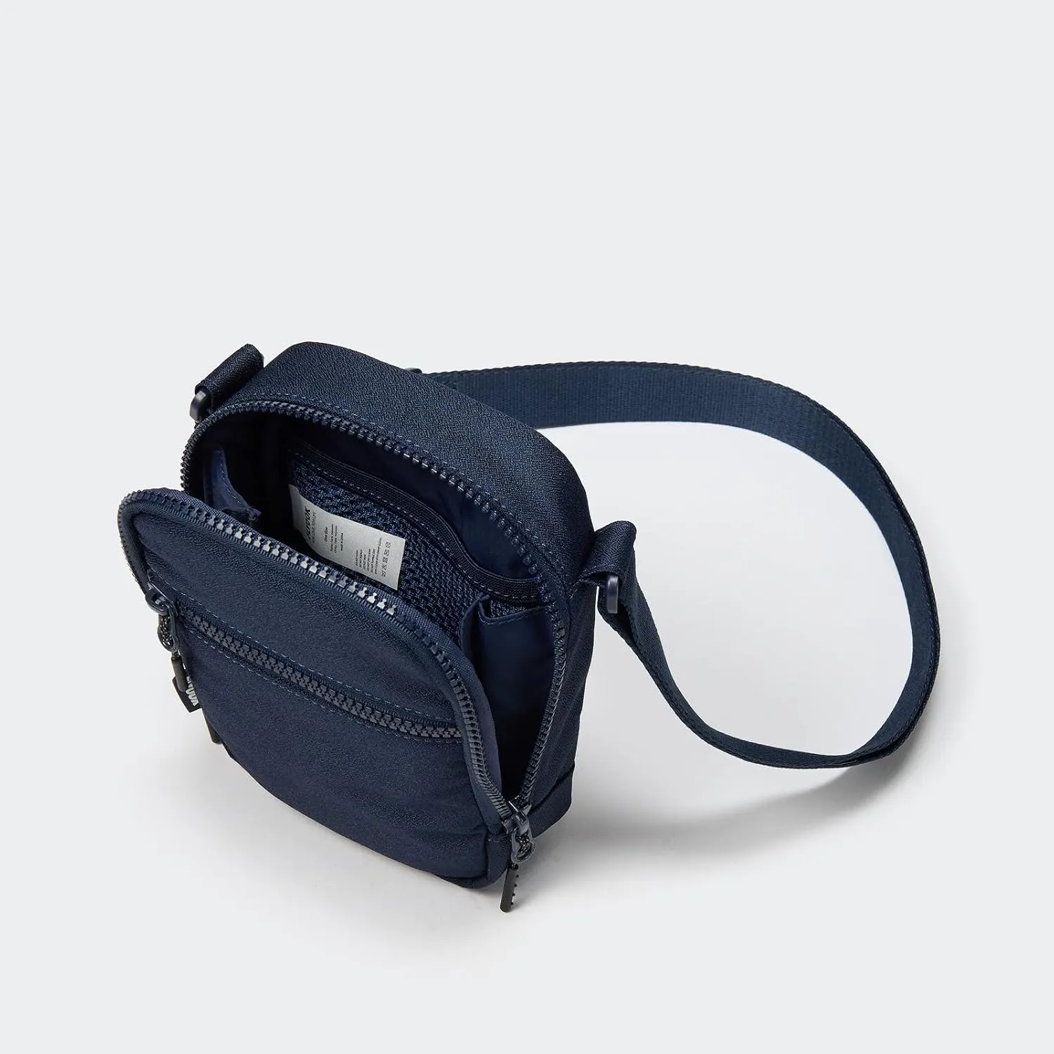 Water-Repellent Travel Crossbody Bag, Adjustable Strap, Fits Phone, Passport, Cards.