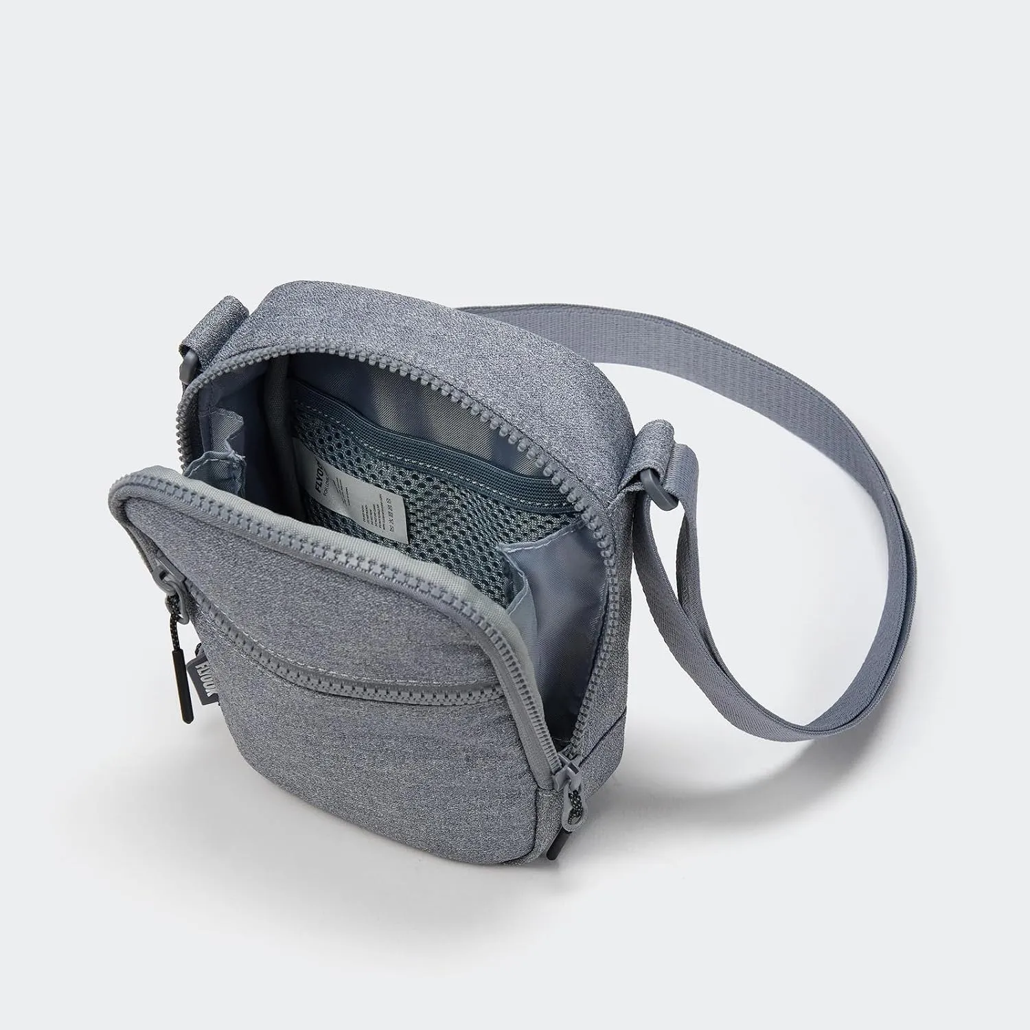 Water-Repellent Travel Crossbody Bag, Adjustable Strap, Fits Phone, Passport, Cards.