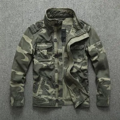 West Louis Military Tactical Camouflage Jacket