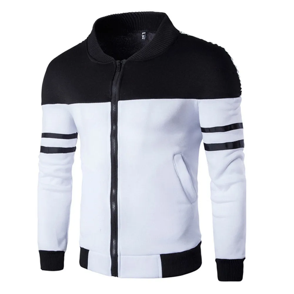 West Louis Sportswear Patchwork Baseball Jacket