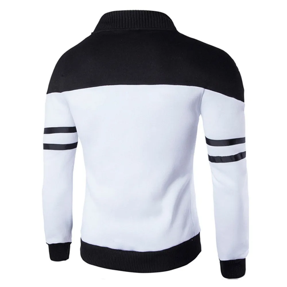 West Louis Sportswear Patchwork Baseball Jacket