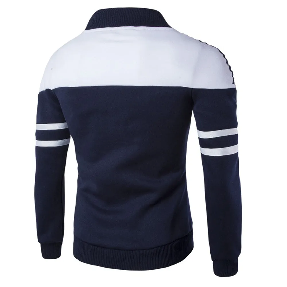 West Louis Sportswear Patchwork Baseball Jacket
