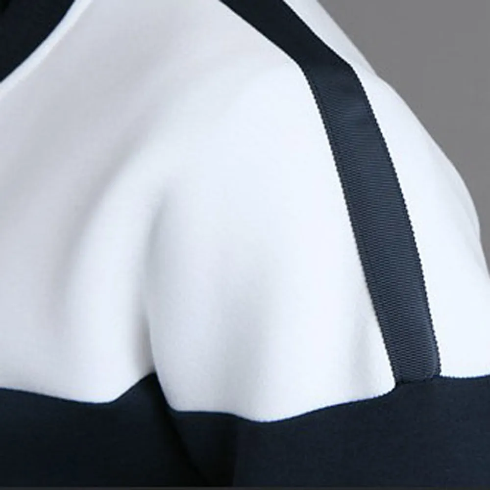West Louis Sportswear Patchwork Baseball Jacket