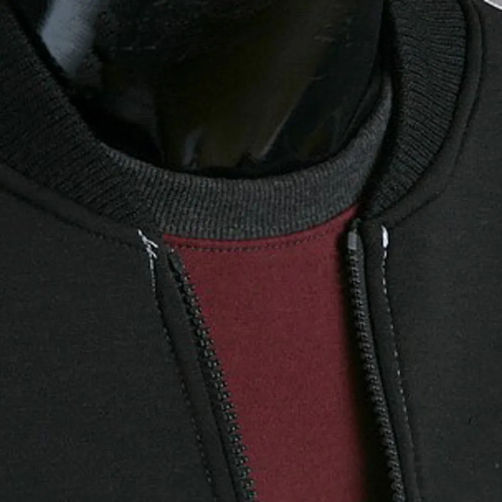 West Louis Sportswear Patchwork Baseball Jacket