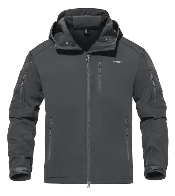 West Louis Waterproof Fleece Tactical Military Outdoor Jacket