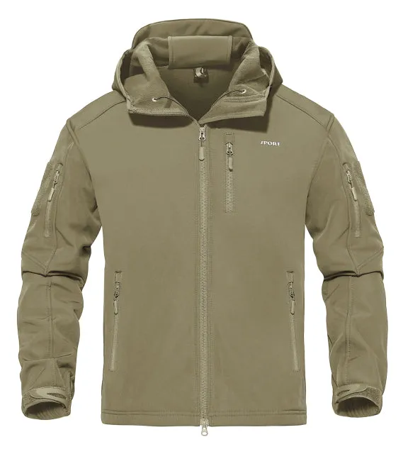 West Louis Waterproof Fleece Tactical Military Outdoor Jacket